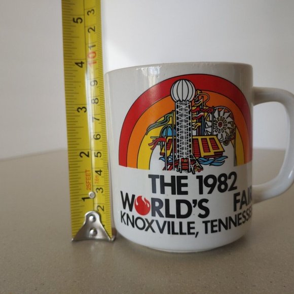1982 World's Fair Knoxville Tennessee Coffee Mug Cup Souvenir Vintage VTG - Picture 11 of 12